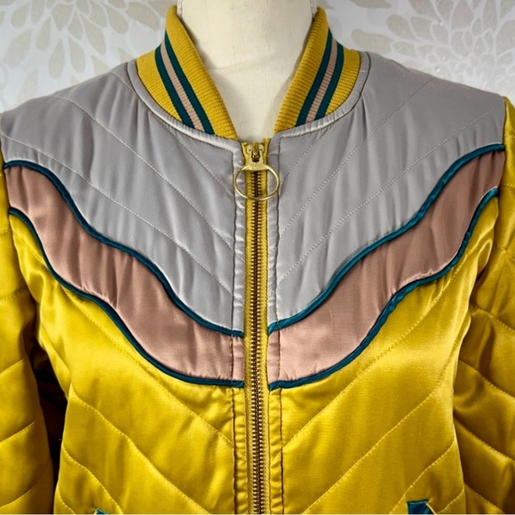 Classic Rock Couture Rising Sun Women's Bomber Jacket - Picture 4 of 5